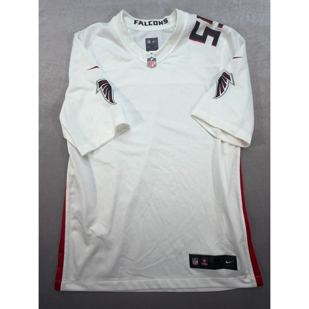 New Nike On Field Atlanta Falcons Men Jersey Blank White Size Medium